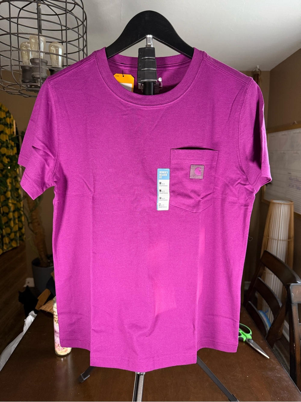 Carhartt Relaxed Fit Pocket Tee - Vivid Purple